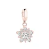 Apart Zawieszka srebrna new charms z cyrkoniami - kwiat< Charms