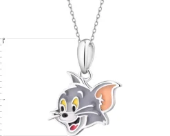 Apart Zawieszka srebrna z emalią - Tom and Jerry, Tom, Warner Bros. Discovery< Wszystkie