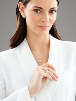 Apart Zawieszka z białego i żółtego złota z diamentami - VS2/Fancy Light Yellow - 1,31 ct - próba 750< Zawieszki
