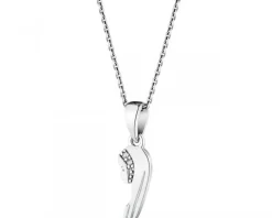 Apart Zawieszka z białego złota z diamentami - medalik Matka Boska - 0,006 ct - próba 585< Zawieszki