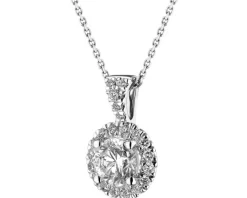 Apart Zawieszka z białego złota z brylantami - SI2/H - 0,64 ct - próba 750< Wszystkie