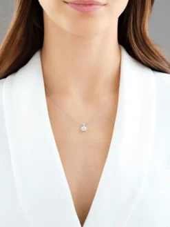 Apart Zawieszka z białego złota z brylantami - SI2/H - 0,64 ct - próba 750< Wszystkie