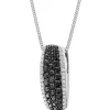 Apart Zawieszka z białego złota z brylantami - 0,66 ct - próba 585< Zawieszki
