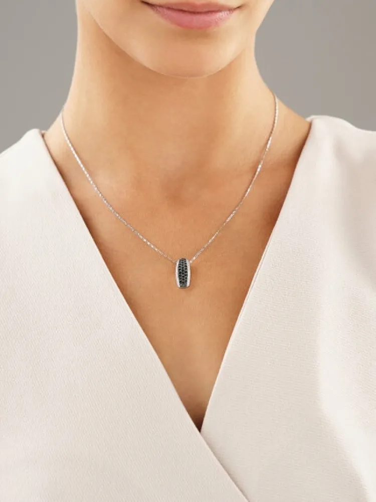 Apart Zawieszka z białego złota z brylantami - 0,66 ct - próba 585< Zawieszki