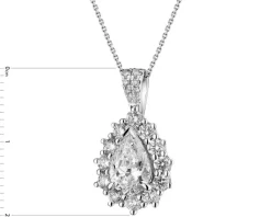 Apart Zawieszka z białego złota z diamentami - 1,54 ct - próba 750< Zawieszki