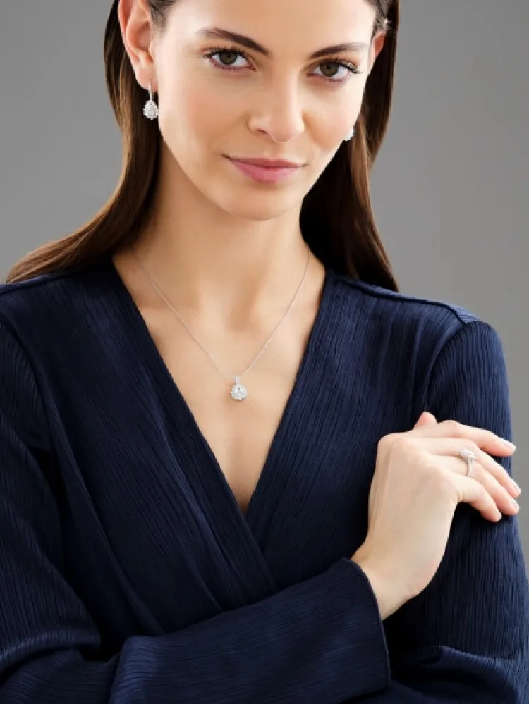 Apart Zawieszka z białego złota z diamentami - 1,54 ct - próba 750< Zawieszki