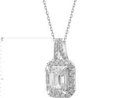 Apart Zawieszka z białego złota z diamentami - SI1/H - 1,15 ct - próba 750< Wszystkie