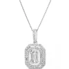 Apart Zawieszka z białego złota z brylantami - 0,63 ct - próba 750< Zawieszki