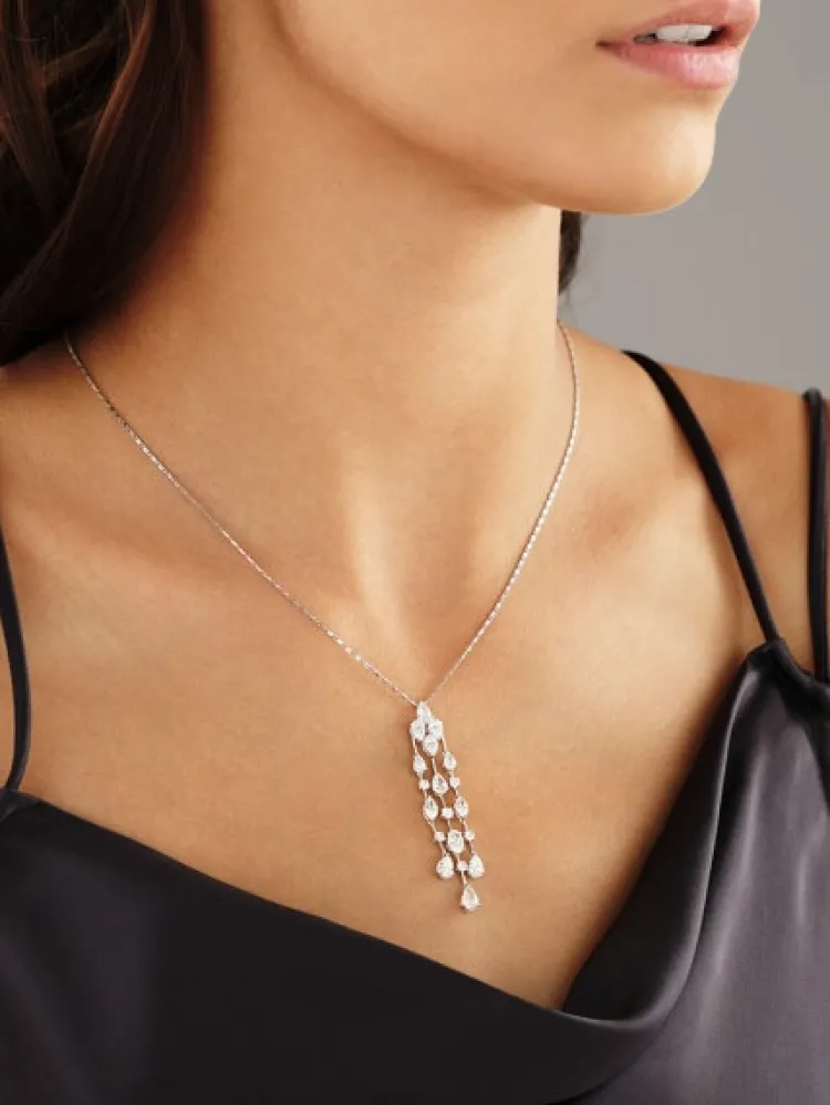 Apart Zawieszka z białego złota z diamentami - 3,85 ct - próba 750< Zawieszki