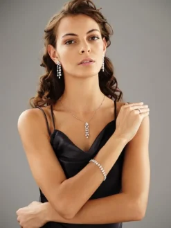 Apart Zawieszka z białego złota z diamentami - 3,85 ct - próba 750< Zawieszki