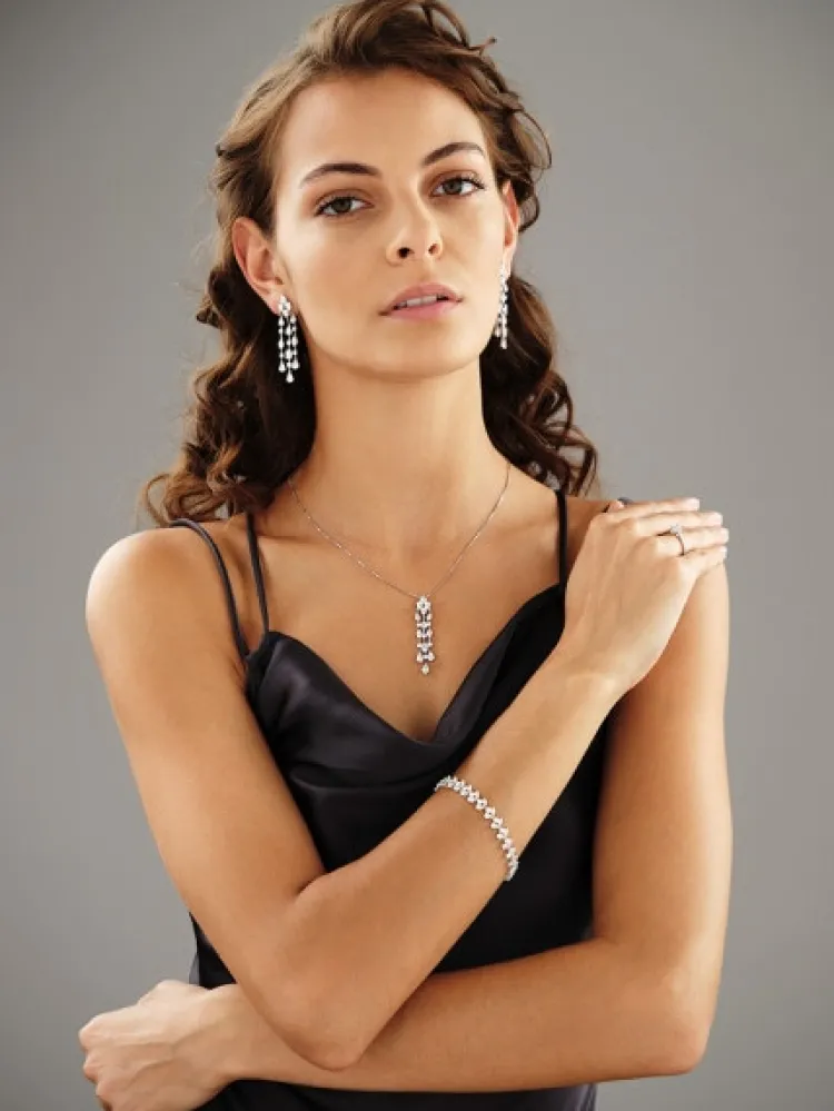 Apart Zawieszka z białego złota z diamentami - 3,85 ct - próba 750< Zawieszki