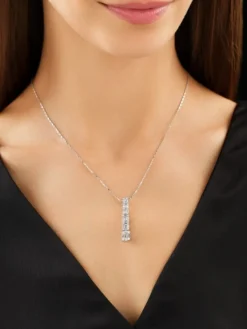 Apart Zawieszka z białego złota z diamentami - 0,91 ct - próba 750< Zawieszki