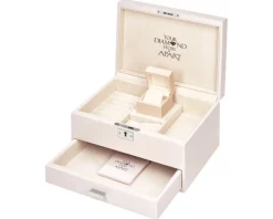 Apart Zawieszka z białego złota z brylantem - 0,18 ct - próba 750< Zawieszki