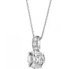 Hot Apart Zawieszka z białego złota z diamentami - 0,64 ct - próba 585