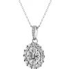 Apart Zawieszka z białego złota z diamentami - 0,61 ct - próba 750< Zawieszki
