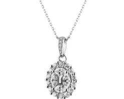 Apart Zawieszka z białego złota z diamentami - 0,61 ct - próba 750< Zawieszki