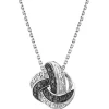 Apart Zawieszka z białego złota z diamentami - 0,03 ct - próba 375< Zawieszki