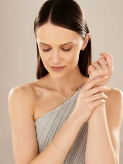 Online Apart Zawieszka z białego złota z brylantami - 0,52 ct - próba 750
