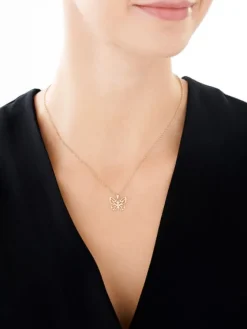 Apart Zawieszka z żółtego złota z brylantem - motyl - 0,01 ct - próba 375< Zawieszki