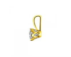 Sale Apart Zawieszka z żółtego złota z brylantami - 0,25 ct - próba 750