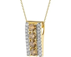 Apart Zawieszka z żółtego złota z brylantami - 0,96 ct - próba 585< Wszystkie