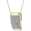 Apart Zawieszka z żółtego złota z brylantami - 0,30 ct - próba 585< Zawieszki