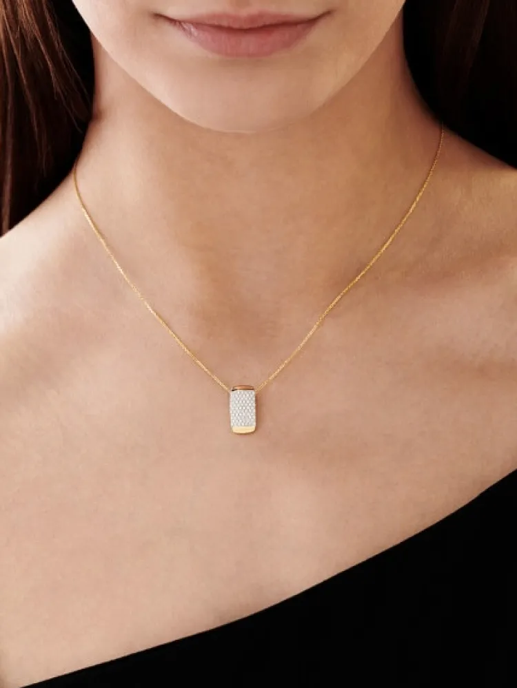 Apart Zawieszka z żółtego złota z brylantami - 0,30 ct - próba 585< Zawieszki