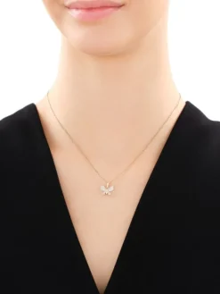 Apart Zawieszka z żółtego złota z brylantami - motyl - 0,12 ct - próba 585< Wszystkie