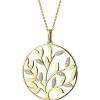 Apart Zawieszka z żółtego złota z brylantami - drzewko - 0,01 ct - próba 375< Zawieszki