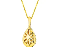 Apart Zawieszka z żółtego złota z brylantami - 0,57 ct - próba 585< Zawieszki