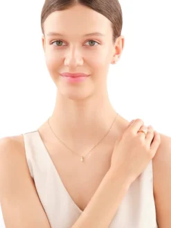 Apart Zawieszka z żółtego złota z brylantem - 0,18 ct - próba 750< Zawieszki
