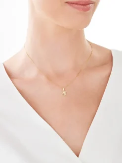 Apart Zawieszka z żółtego złota z diamentem - aniołek - 0,003 ct - próba 375< Wszystkie