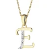 Sale Apart Zawieszka z żółtego złota z diamentem - litera E - 0,003 ct - próba 375