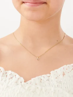 Apart Zawieszka z żółtego złota z diamentami - serce - 0,03 ct - próba 375< Zawieszki
