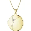 Apart Zawieszka z żółtego złota z diamentem - puzderko - 0,005 ct - próba 375< Zawieszki