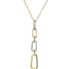 Apart Zawieszka z  żółtego złota z diamentami - 0,02 ct - próba 585< Zawieszki