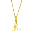 Apart Zawieszka z żółtego złota z diamentem - litera A - 0,004 ct - próba 585