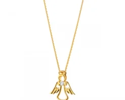 Apart Zawieszka z żółtego złota z diamentem - aniołek - 0,003 ct - próba 585< Zawieszki