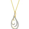 Apart Zawieszka z żółtego złota z diamentami - 0,52 ct - próba 585< Zawieszki
