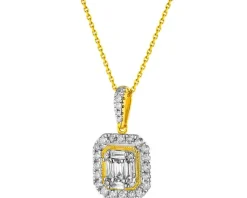Apart Zawieszka z żółtego złota z diamentami - 0,35 ct - próba 585< Wszystkie