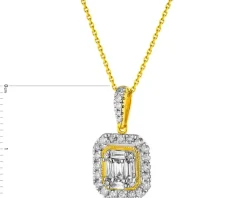 Apart Zawieszka z żółtego złota z diamentami - 0,35 ct - próba 585< Wszystkie