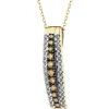 Apart Zawieszka z żółtego złota z diamentami - 0,31 ct - próba 585< Zawieszki