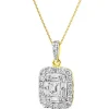 Apart Zawieszka z żółtego złota z diamentami - 0,72 ct - próba 585< Zawieszki
