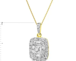 Apart Zawieszka z żółtego złota z diamentami - 0,72 ct - próba 585< Zawieszki
