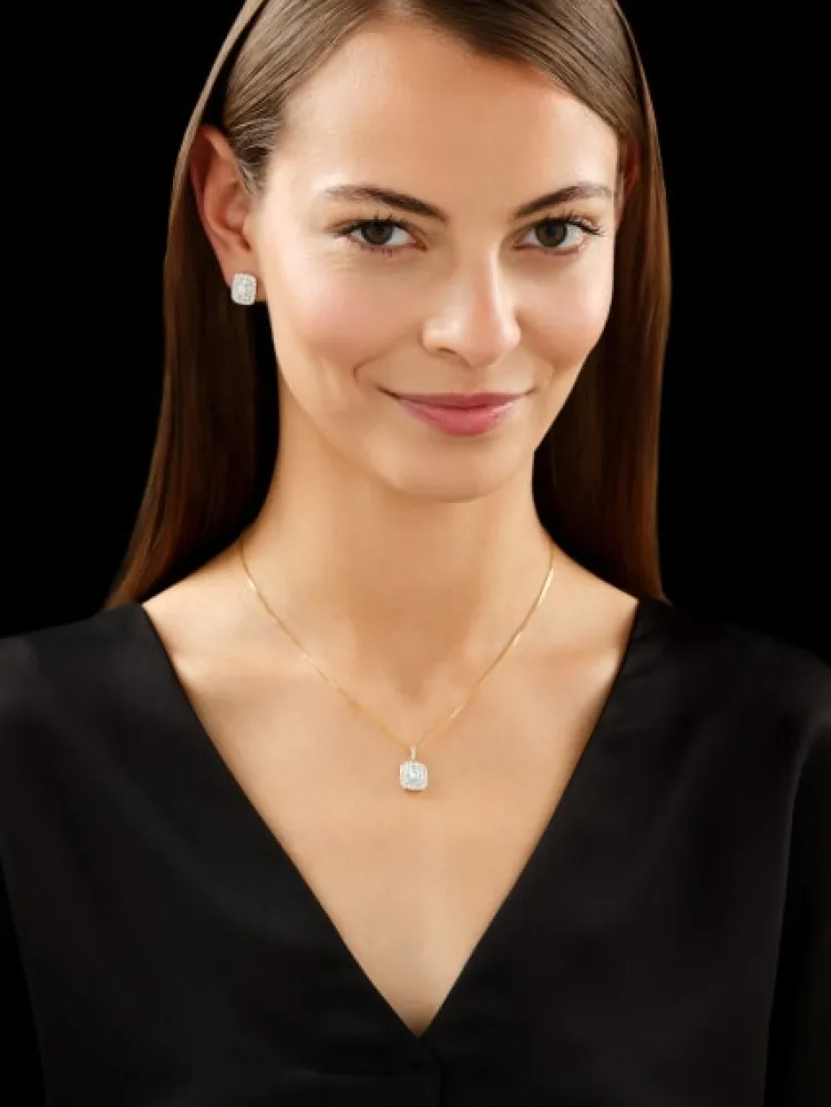 Apart Zawieszka z żółtego złota z diamentami - 0,72 ct - próba 585< Zawieszki