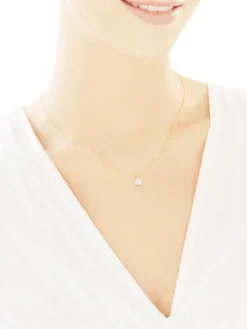 Apart Zawieszka z żółtego złota z diamentami - 0,09 ct - próba 585< Zawieszki
