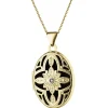 Apart Zawieszka z żółtego złota z diamentem - puzderko - 0,005 ct - próba 585< Zawieszki
