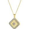 Hot Apart Zawieszka z żółtego złota z diamentami - 0,15 ct - próba 585