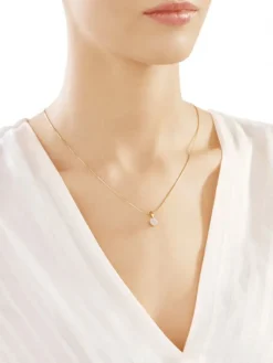 Apart Zawieszka z żółtego złota z diamentami - 0,09 ct - próba 585< Zawieszki