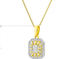 Apart Zawieszka z żółtego złota z diamentami - 0,40 ct - próba 585< Zawieszki